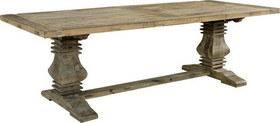 Reclaimed Wood Furniture Vintage Antique Rustic Banquet Table