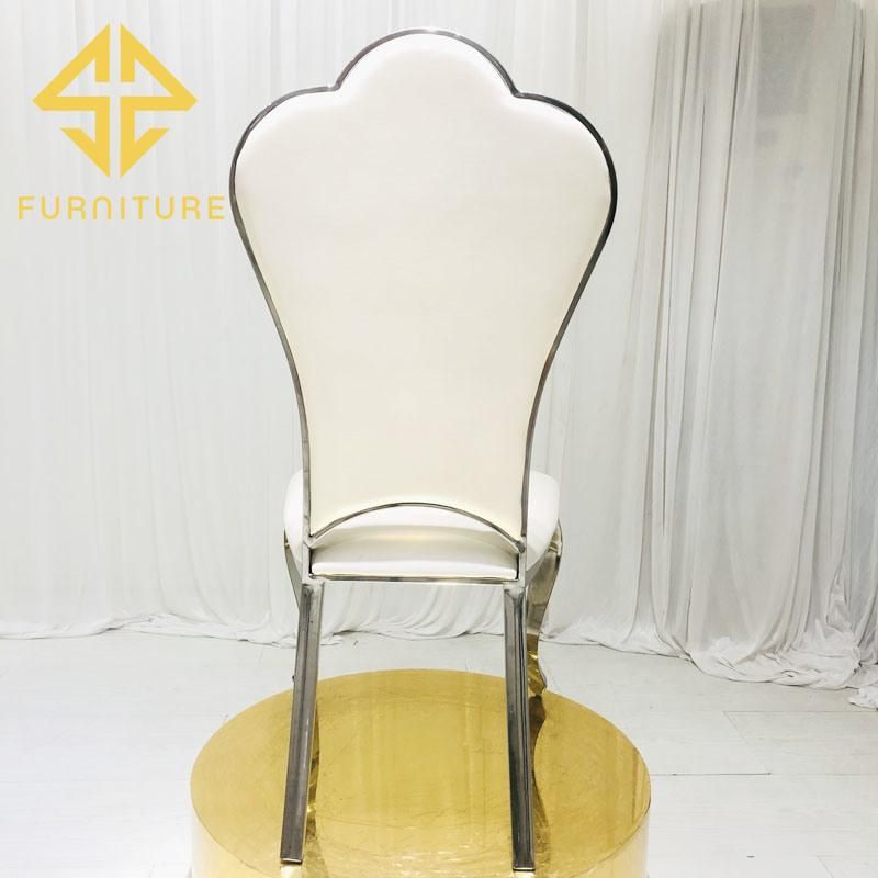 Event Luxury Hotel Banquet Furniture High Back Gold Dining Chair