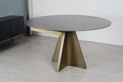 2022 Hot Sale Luxury Marble Table Extendable Dining Tables