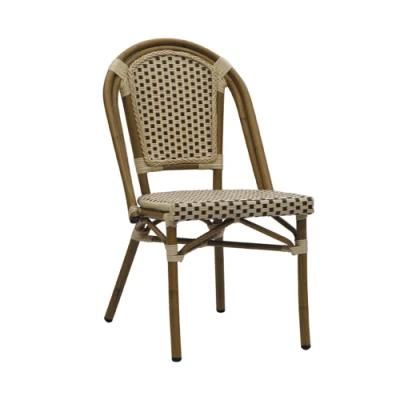 Australia Style Cheap Cafe Chair Plastic Rattan Chair