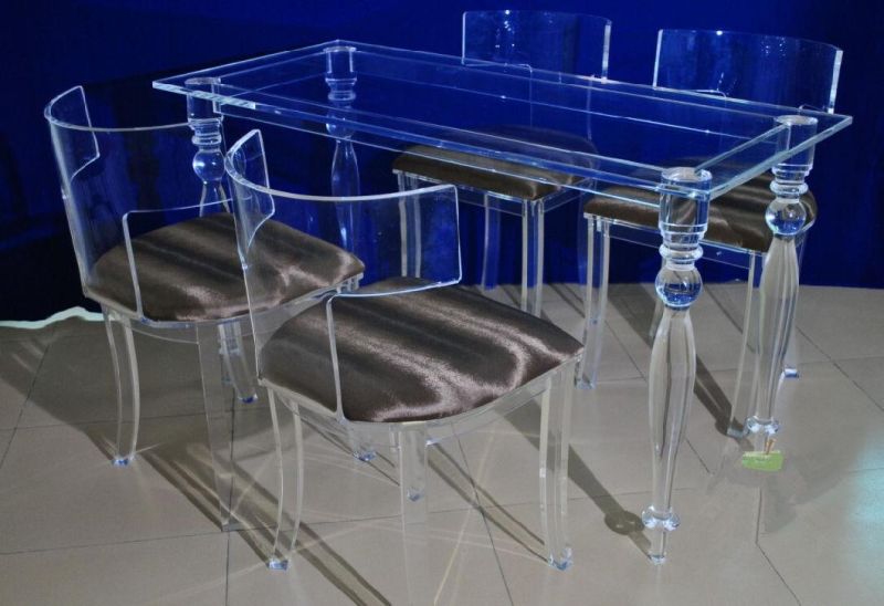 High -End Atmospheric Grade Acrylic /Cystal Dining Table