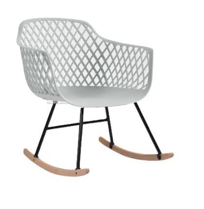 New Design Cheap Rocking Chair Price, Popular Plastic Floor Rocking Chair