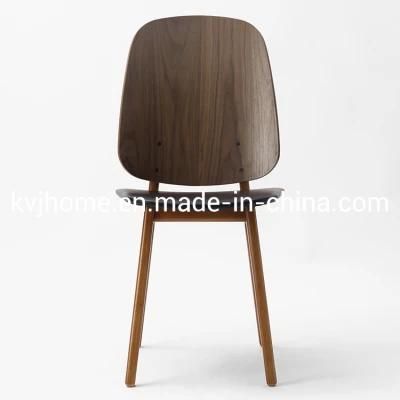 Kvj - 6077 Restaurant Cafe Shop Wooden Shell Chair