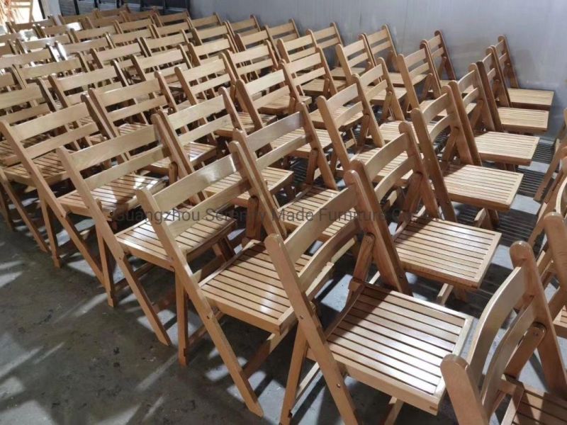 Factory Wholesale Event Wedding Stackable Bentwood Crossback Dining Chair