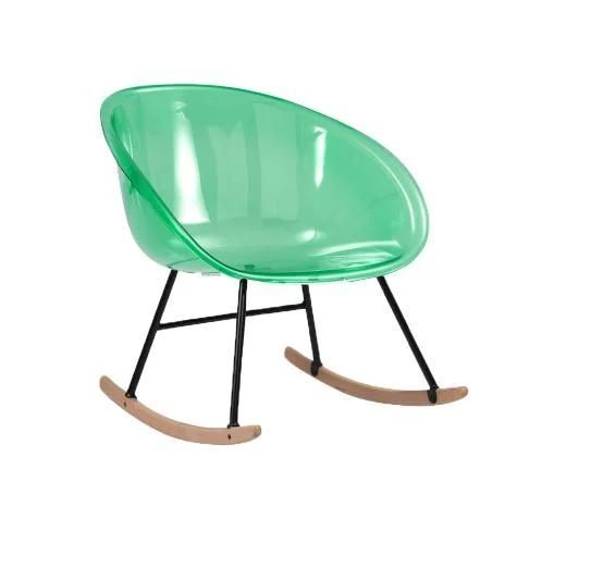 New Style Rocking Chair Comfortable Living Room Plastic Outdoor Rocking Chair