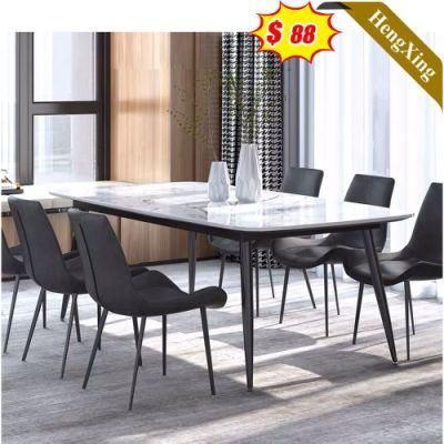 Simple Modern Beauty Style Dining Room Furniture Marble Dining Table