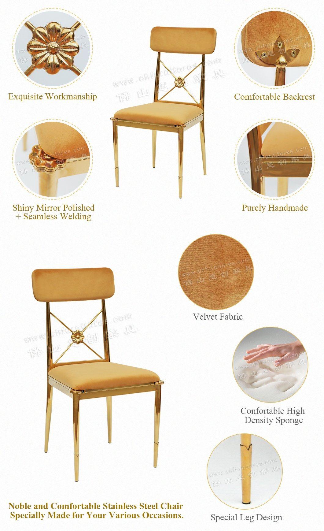 Hyc-Ss56 Wedding Banquet Cross Back Chair