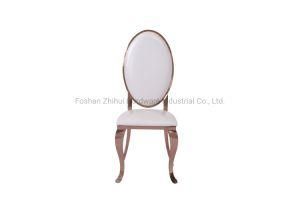 Stainless Steel Golden King Chair for Wedding Banquet Chair