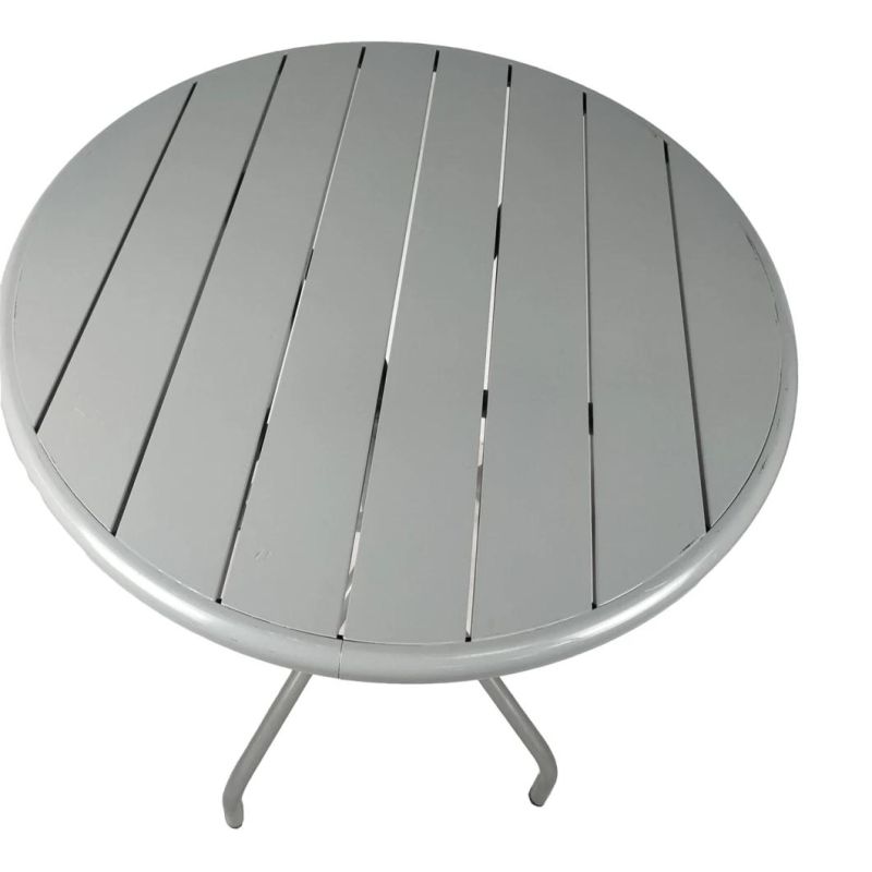 Commercial Outdoor Bistro Restaurant Table Modern Aluminum Cafe Furniture