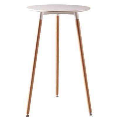 Wholesale Home Furniture Modern Wood Round High Bar Table
