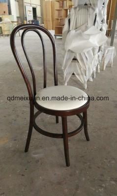 Outdoor Solid Wooden Furniture Wedding Wood Chair Restaurant Banquet Chair (M-X3773)
