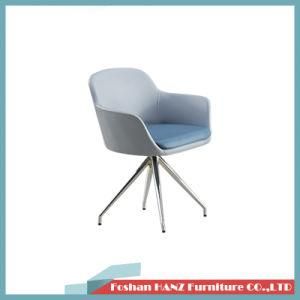 Modern Hotel Furniture Hot Sale Leisure Cafe Metal Swivel Chair