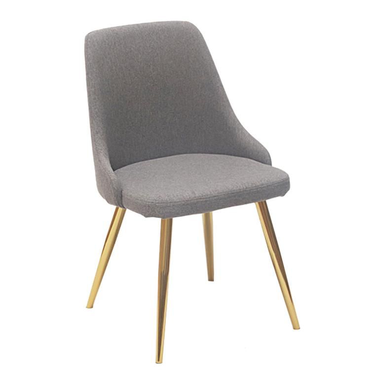 New Design Hot Sale Luxury Dining Room Furniture Velvet Fabric Dining Chairs Restaurant Dining Chair