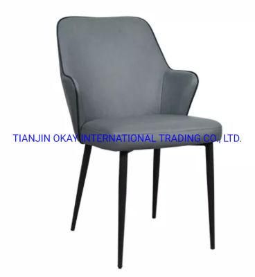 50 Containers Per Month Industry and Trade Integration Colorful Living Modern Velvet Upholstery Fabric Dining Room Chair