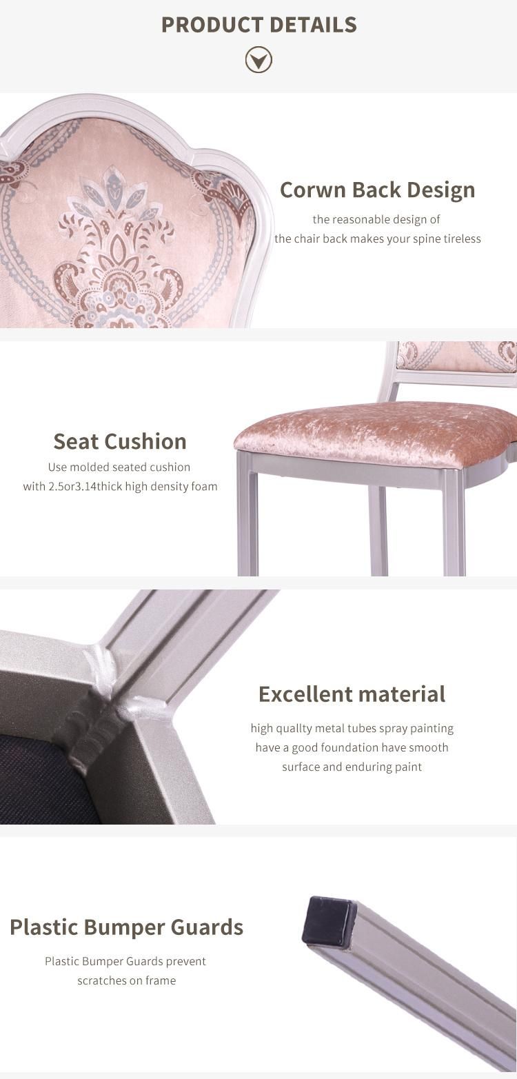 Hot Sale Cheap Beautiful 5 Stars Restaurant Chair Modern Furniture