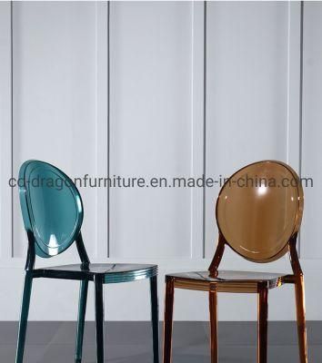 High Quality Modern Plastic Colorful Dining Chair for Home Furniture