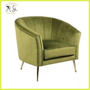 Luxury Bespoke Hotel Room Velvet Armchair