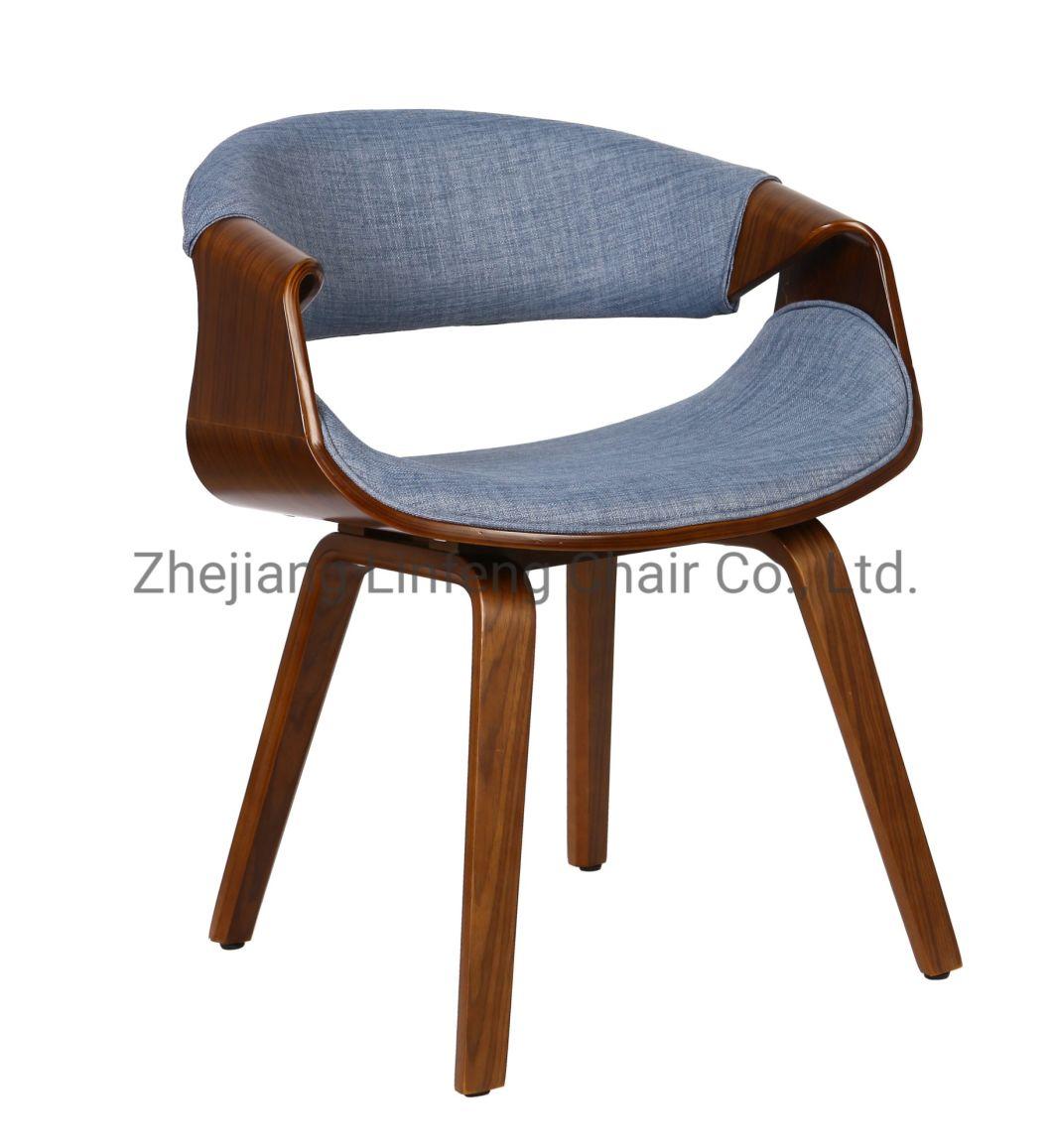 Bent Plywood Luxury French Oval Back Classic Wood Design Dining Chair