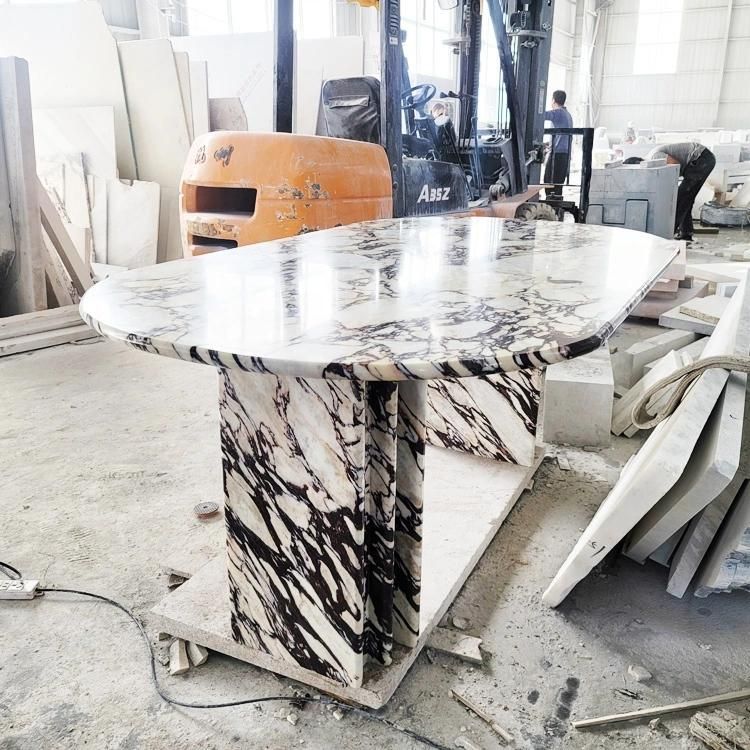 High Quality Design Modern Oval Marble Table