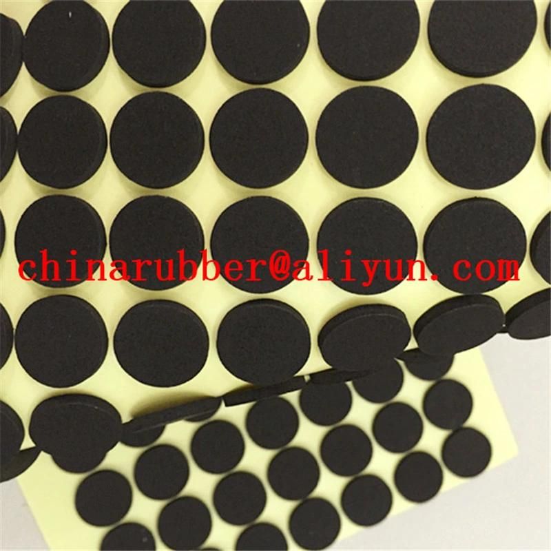 Silicone Rubber Product Trapezoid Rubber Feet for Chair Furniture Protection
