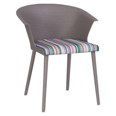 Cheap Outdoor Furniture Plastic PP Ergonomic Waiting Room Bar Stools Upholstrey Chairs