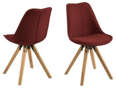 European Design Dining Room Furniture Ergonomic Blue Steel Leg Dining Chair