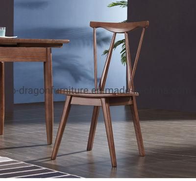 Unique Design Wood Furniture High Back Dining Chair Sets