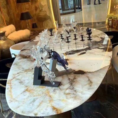 Pandora Luxury Marble Dinning Table Top