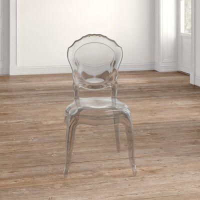 Cheap Transparent Acrylic Crystal Plastic Wedding Clear Resin Chiavari Chair