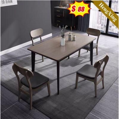 Best Quality Home Restaurant Furniture Dining Room Furniture Dining Room Set Wooden Dining Chair Dining Table (UL-21LV0307)