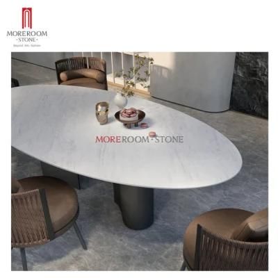 Polished/Matt/Levigato Silk Ariston White Marble Look Porcelain Tile Sintered Stone for Dining Table Countertop