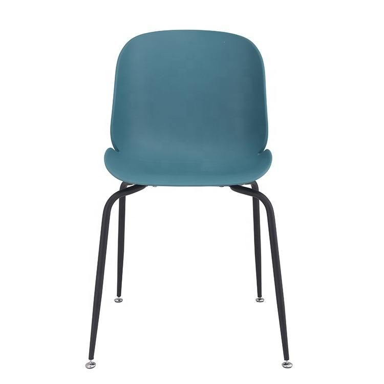 Free Sample Modern Leather Cushion Plastic Chair Classic Dining Chair PP Chair for Dining Room
