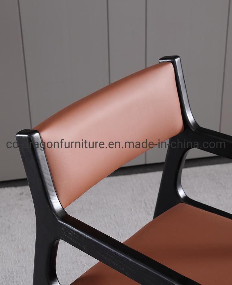 Modern Quality Wooden Dining Chair with Arm for Home Furniture