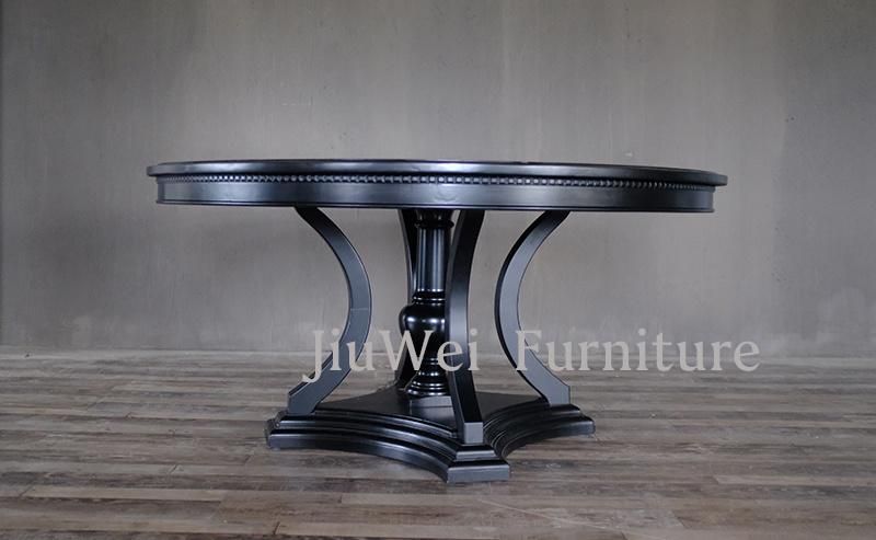 American Country Style Dining Room Furniture Solid Oak Wood Dining Table
