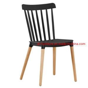 Hot Sale Modern Windsor PP Plastic Dining Chairs