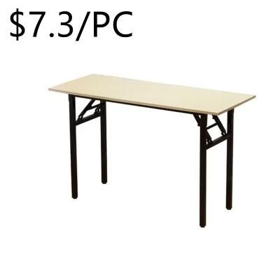 Low Price Morden Metal Home Legs Dining Restaurant Folding Table