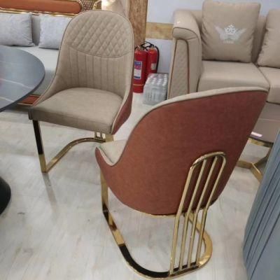 Home Furniture Room Restaurant Dining Leather Modern Dining Chair