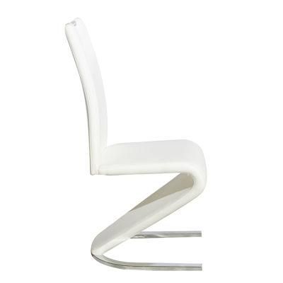 Wholesale Nordic PU Modern Luxury Design Furniture Dining Room Chairs Dining Chairs with Metal Base