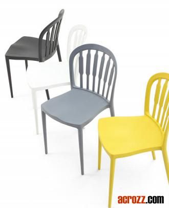 Garden Furniture Patio Banquet Plastic Stackable Windsor Outdoor Chair