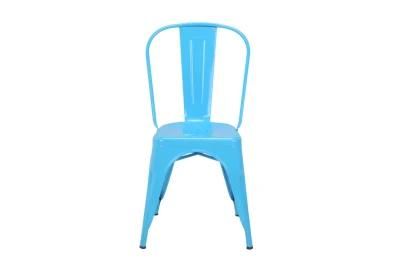 Blue Tin Chair