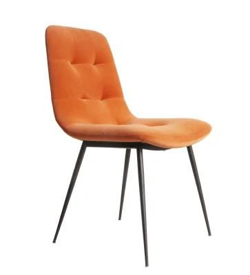 Hotel Furniture Living Room Fabric Dining Metal Modern Chair