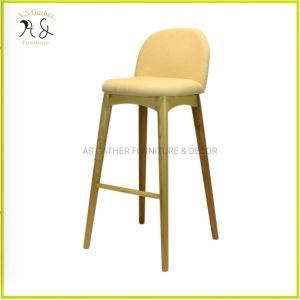 Hot Sale High Back Bar Chair Modern Stools High Chair Wooden