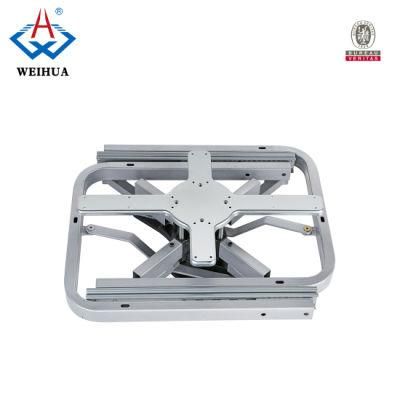 Synchronous Lift up Rotating Mechanism Slide for Dining Table