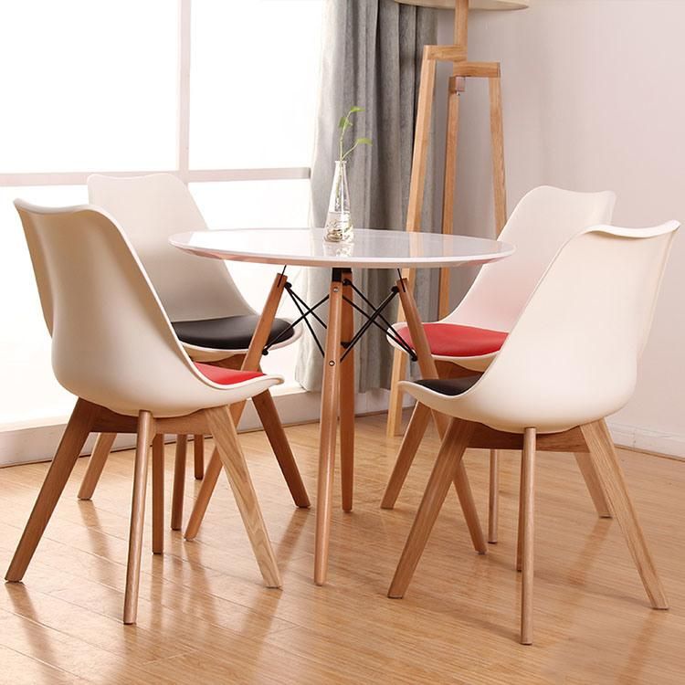 Wood Furniture Simple Design Nordic Rustic Relax Wooden Dining Chair for Restaurant Furniture