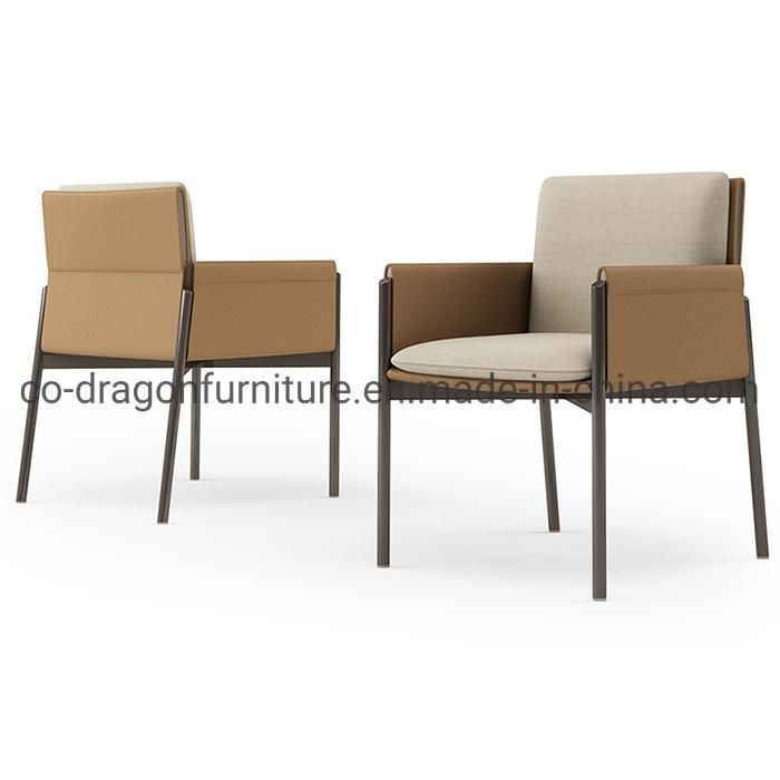 Hot Sale Fabric Dining Chair with Arm for Home Furniture