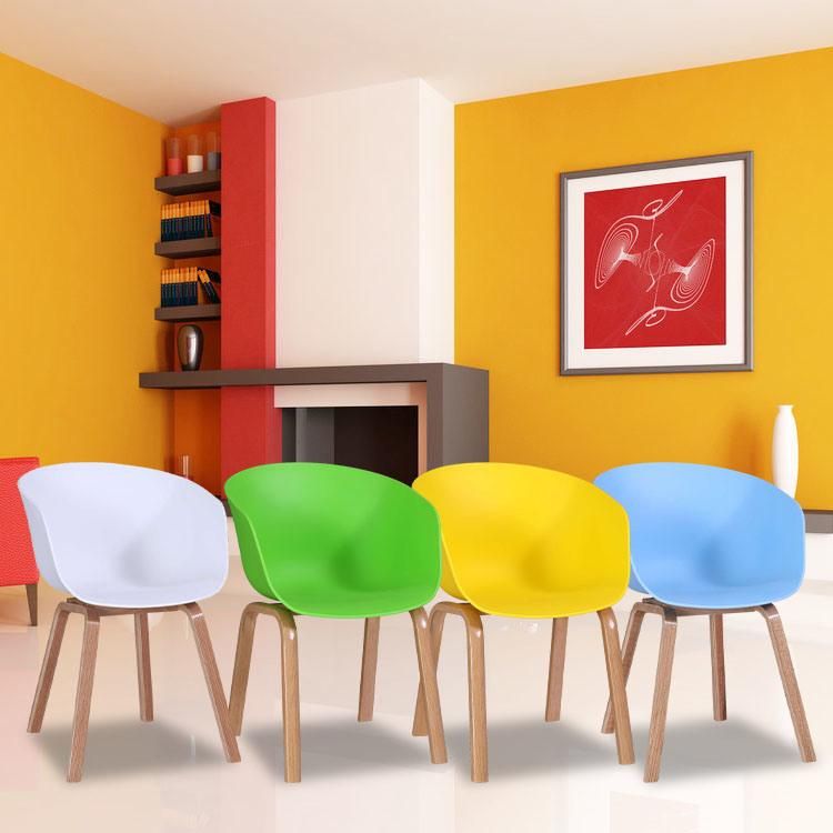 Durable Stylish Hotel Restaurant Plastic Chair Dining Room Chairs