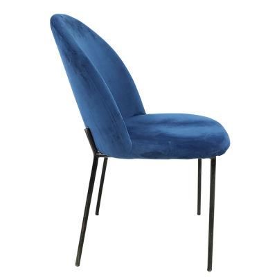 Wholesale Market Modern Luxury Fabric Cushion Italy Canada French Pink Dining Chairs