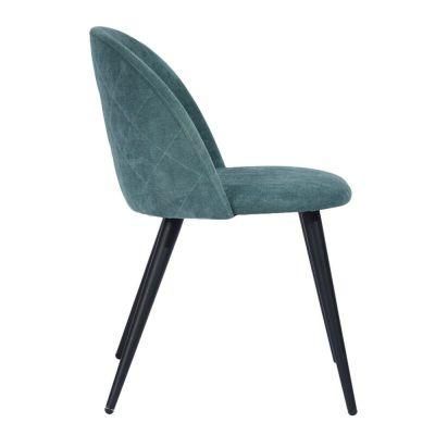 Chinese Twolf Wholesale Dining Chair Modern Luxury Furniture Fabric Velvet Dining Chair