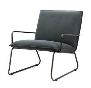 Metal Legs Dining Chair PU Seat