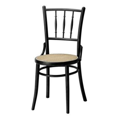 Kvj-90421 Modern Rattan Seat Wooden Dining Chair